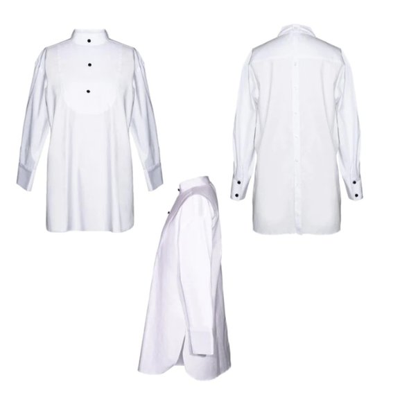 UTOPIAT Holly Tuxedo Sleep Shirt & Eye Mask Inspired By Breakfast At Tiffany's - Picture 5 of 15